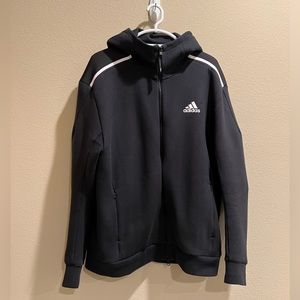Adidas hooded jacket.